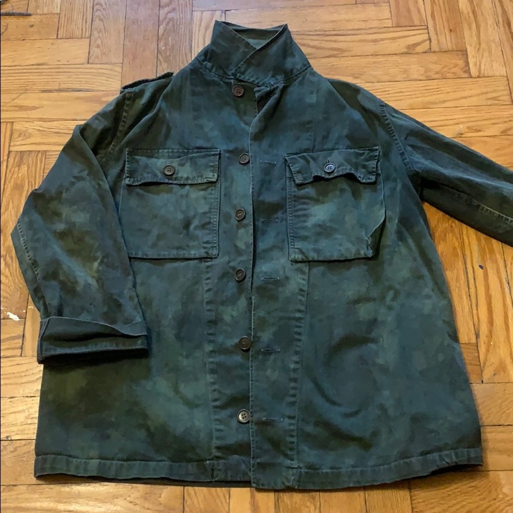 Hand dyed Vintage Army Jacket